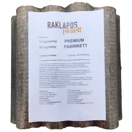 Prémium raklapos hengeres fabrikett ingyenes szállítással